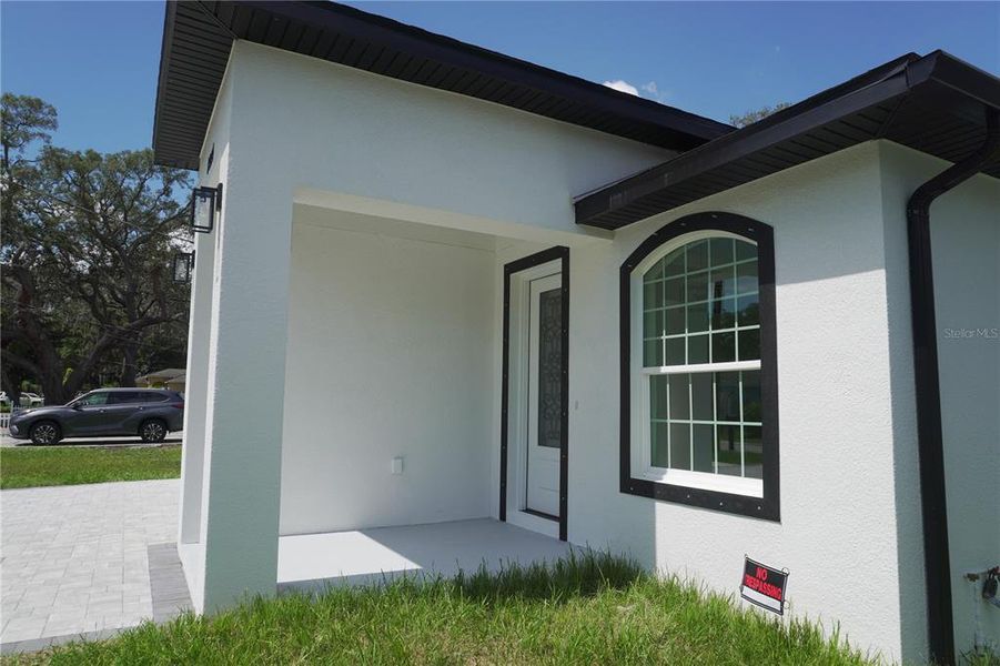 Exterior details and patio area of a home in , Tampa (Image 31). Exterior details and patio area of a home in , Tampa (Image 31).