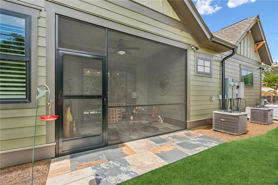Exterior details and patio area of a home in , Jasper (Image 3).