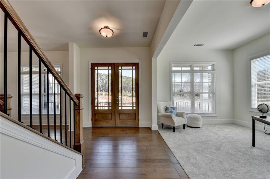 Furnished interior view inside a new home in , Cumming (Image 43).