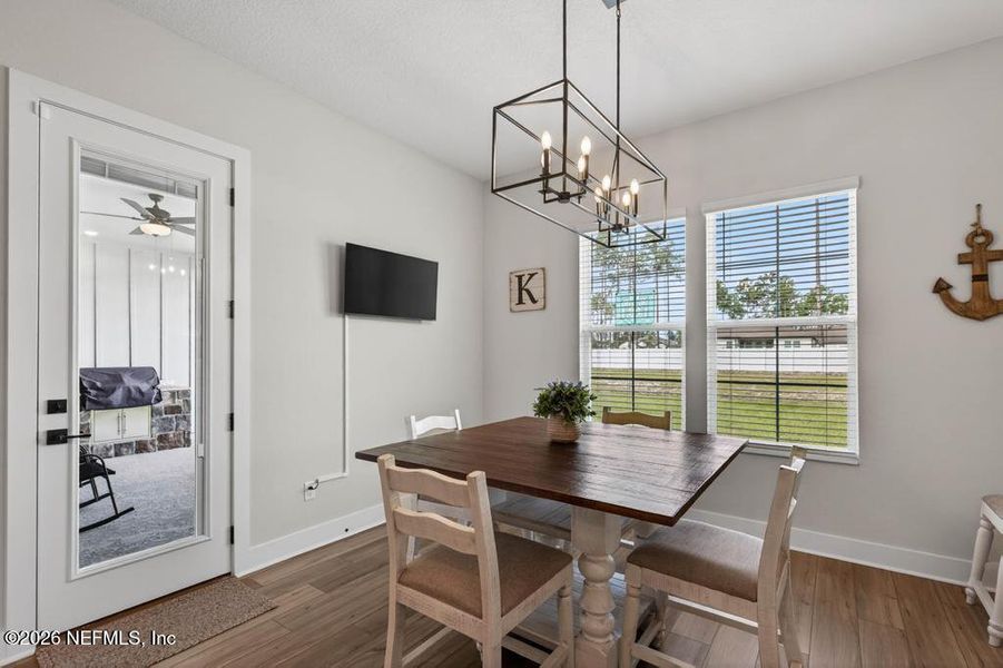 Furnished interior view inside a new home in , Hilliard (Image 18).