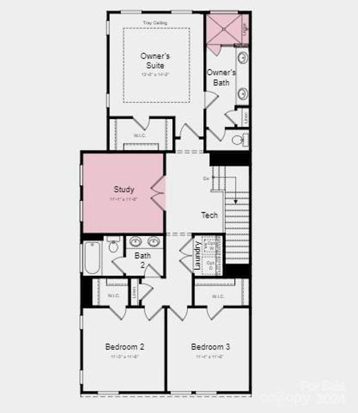 Structural options added include: Gourmet kitchen, alternate owner's bath, study in place of loft and tray ceiling at owner's suite.