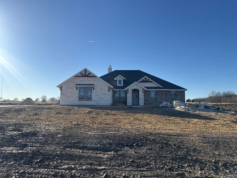 In-progress construction of a new home in Terra Escalante, Blue Ridge, TX (Image 7).