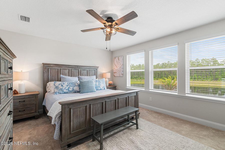 Furnished interior view inside a new home in Reflections at Nocatee, Ponte Vedra (Image 18).