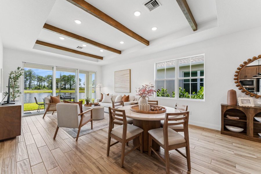 Dining Area & Great Room Dining Area & Great Room