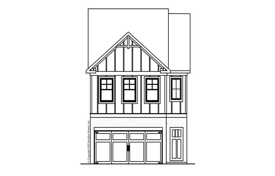Representative rendering of the exterior for the Hanover by Rocklyn Homes (Image 2). Representative rendering of the exterior for the Hanover by Rocklyn Homes (Image 2).
