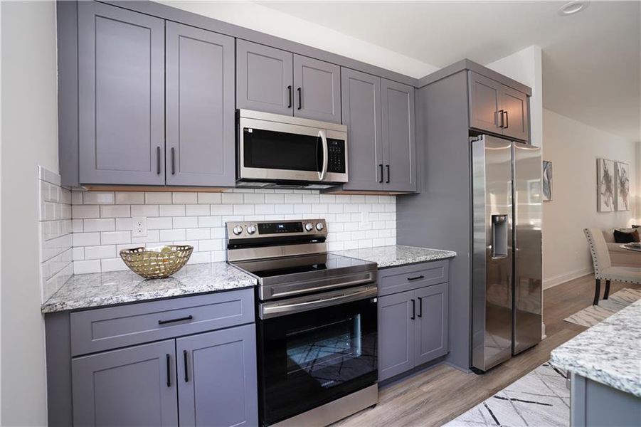 Furnished interior view inside a new home in , Stone Mountain (Image 16).