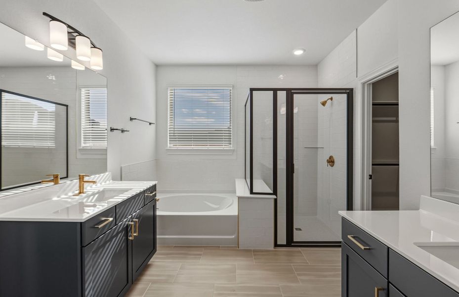 Furnished interior view inside a new home in Santa Rita Ranch, Liberty Hill (Image 4).