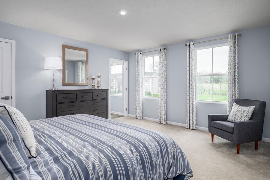 Furnished interior view inside a new home in Somerset, Santee (Image 14).