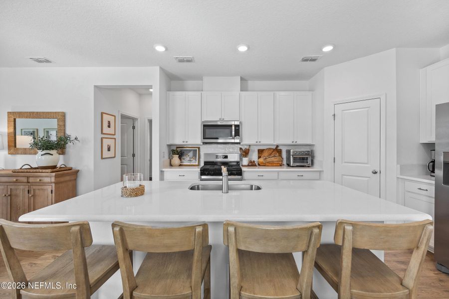 Furnished interior view inside a new home in , St. Augustine (Image 8).