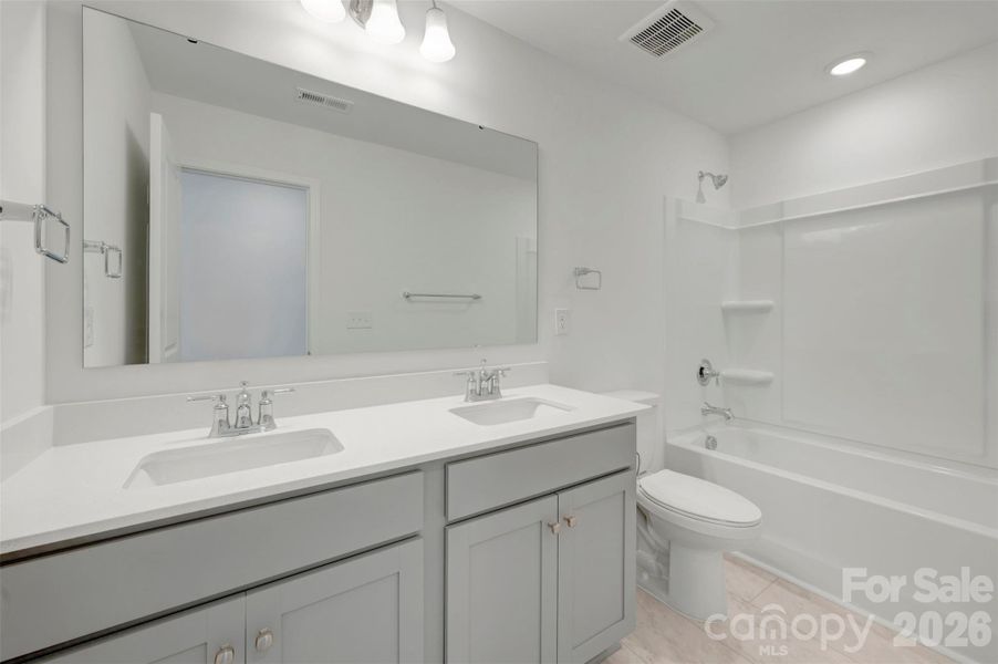 Secondary bathroom