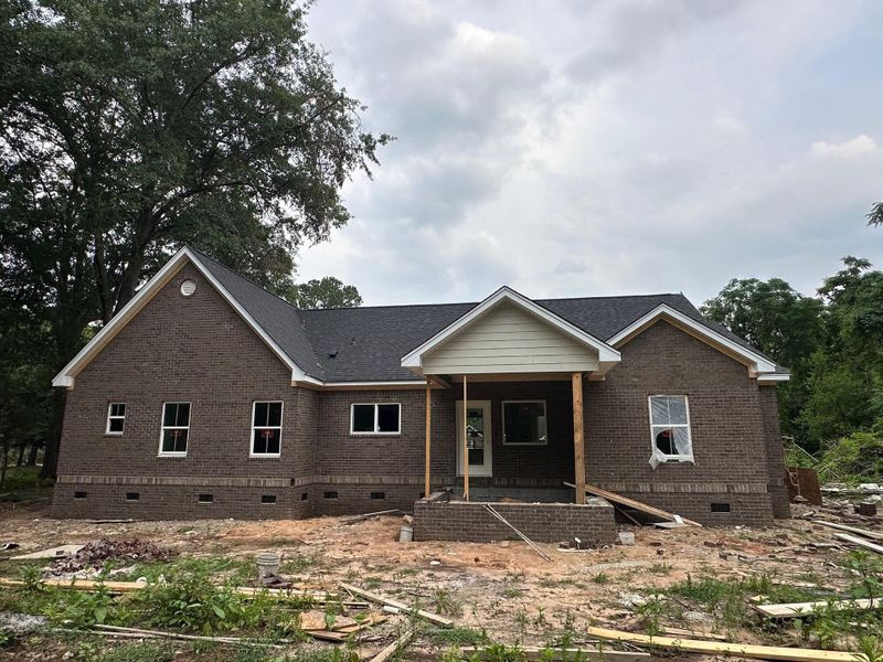 Exterior details and patio area of a home in , Orangeburg (Image 2).