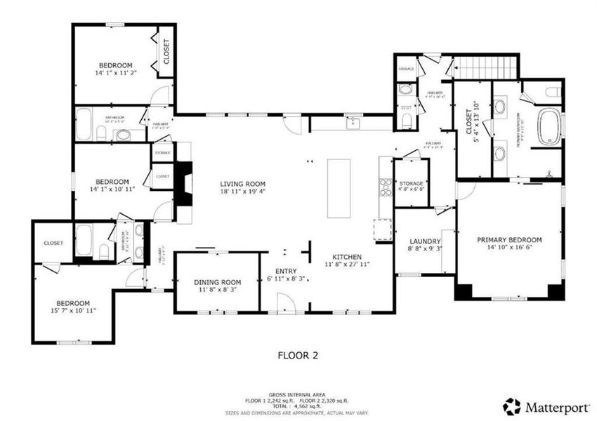 2D floor plan layout of this home in , Monroe, GA (Image 5). 2D floor plan layout of this home in , Monroe, GA (Image 5).