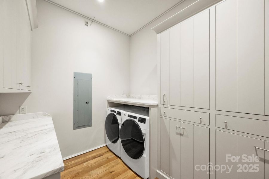 Furnished interior view inside a new home in , Charlotte (Image 9).