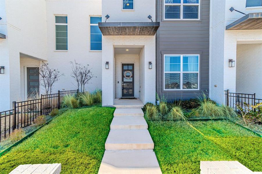 Exterior details and patio area of a home in , Aledo (Image 2). Exterior details and patio area of a home in , Aledo (Image 2).