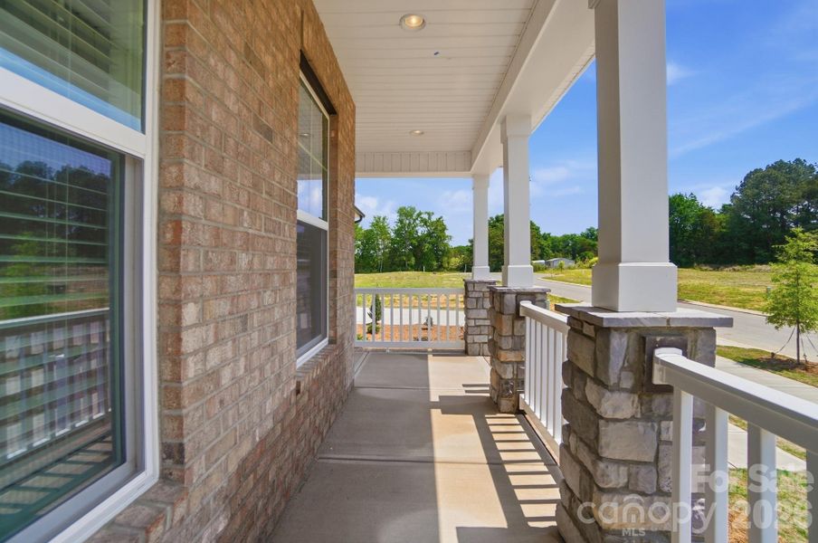 Exterior details and patio area of a home in Waterford Commons, Rock Hill (Image 4).