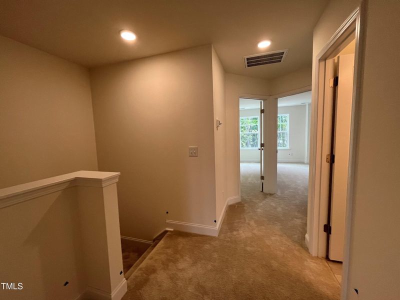 large landing on second floor