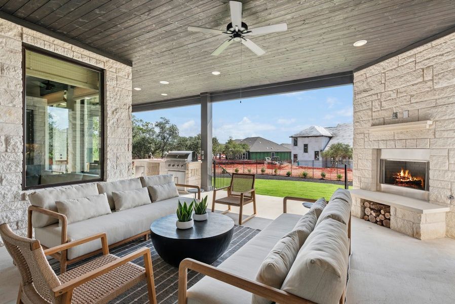 Representative exterior details of a home built from the Emory by Scott Felder Homes in Caliterra, Dripping Springs (Image 26). Representative exterior details of a home built from the Emory by Scott Felder Homes in Caliterra, Dripping Springs (Image 26).