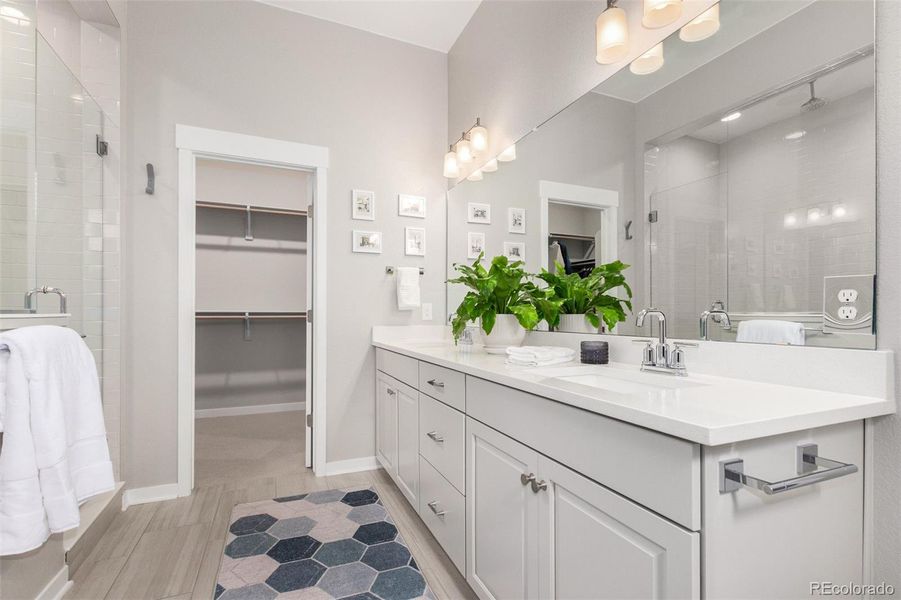 Furnished interior view inside a new home in , Broomfield (Image 7). Furnished interior view inside a new home in , Broomfield (Image 7).