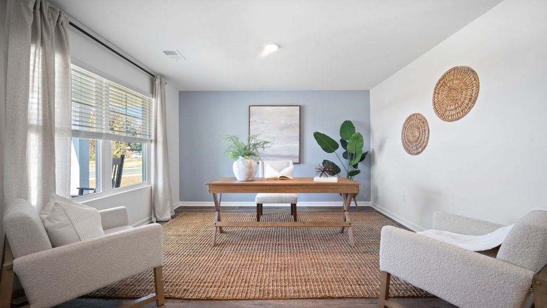 Furnished interior view inside a new home in Stockyard, Statesboro (Image 18).