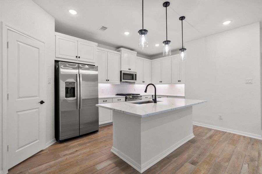 Furnished interior view inside a new home in Woodforest, Montgomery (Image 5).