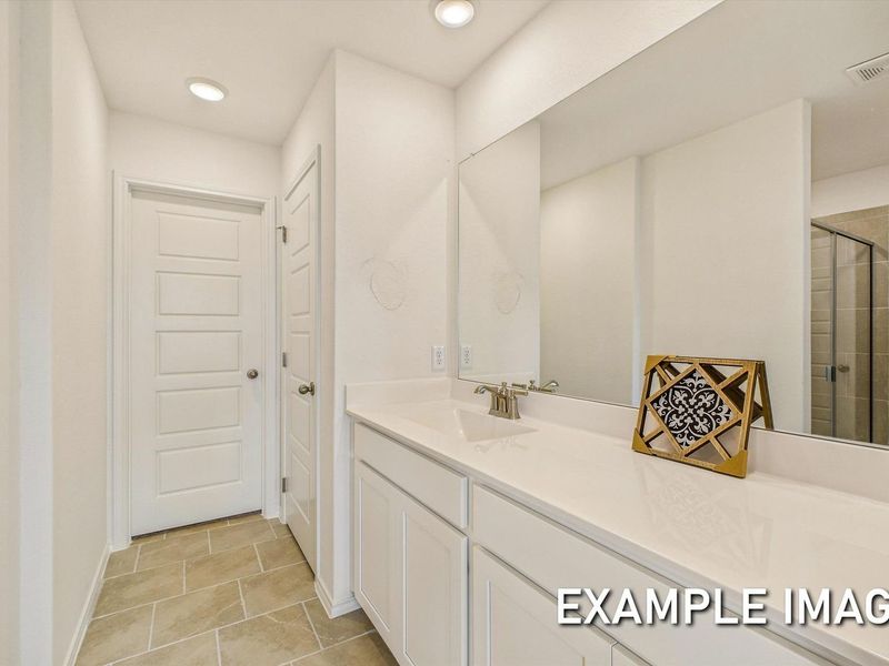 Representative furnished interior of a home built from the The Trinity A by Davidson Homes LLC in Agave, San Antonio (Image 11).
