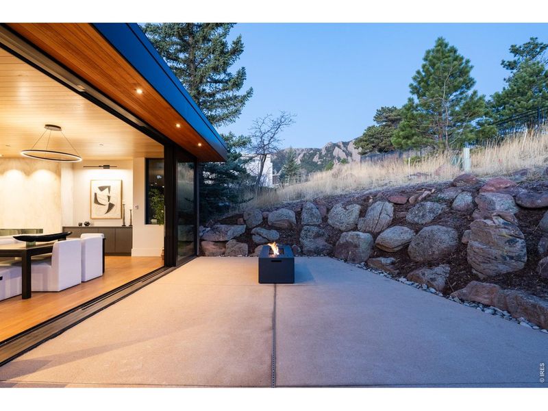 Exterior details and patio area of a home in , Boulder (Image 27). Exterior details and patio area of a home in , Boulder (Image 27).