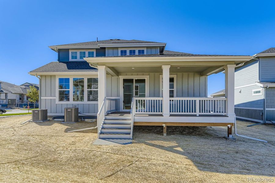 Exterior details of a home in Newlin Crossing: The Monarch Collection, Parker (Image 3).