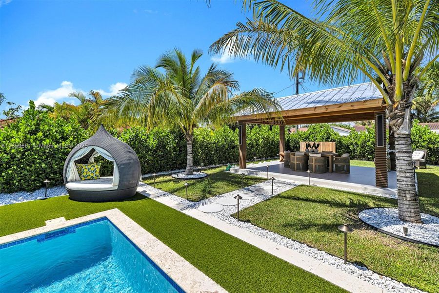 Front exterior of a new home in , Miami, FL, highlighting curb appeal (Image 24).