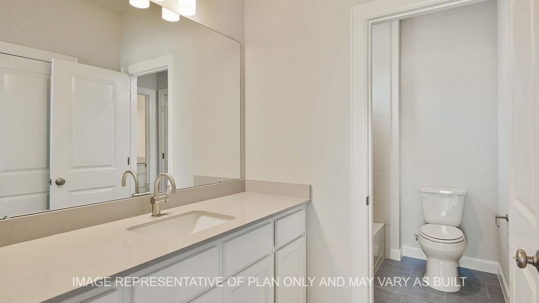 Furnished interior view inside a new home in Wellborn Settlement, College Station (Image 7).
