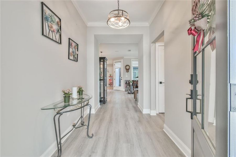 Furnished interior view inside a new home in , Dacula (Image 12).