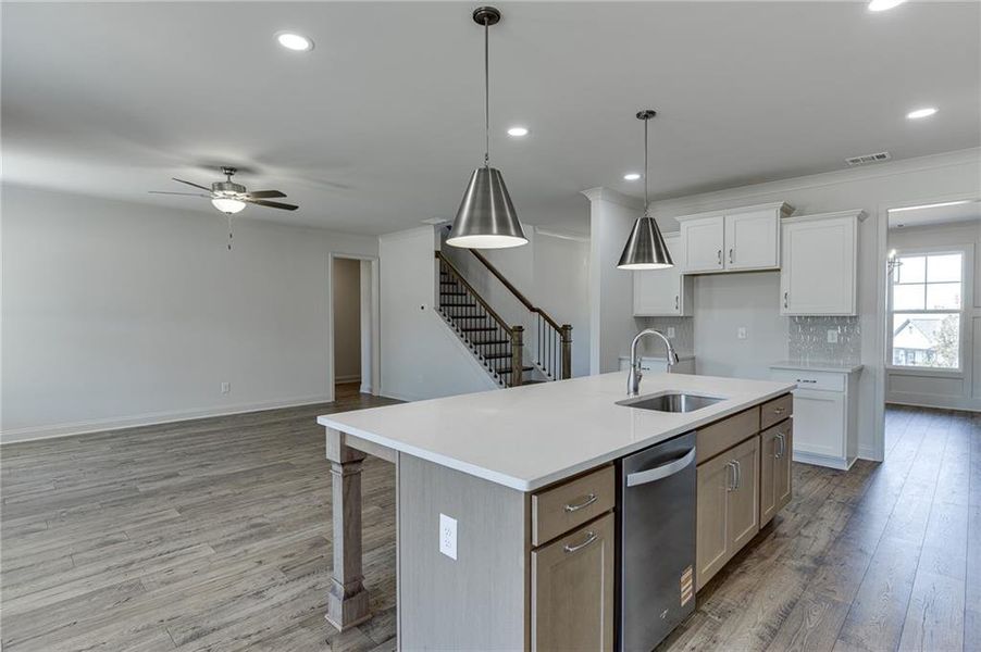 Furnished interior view inside a new home in , Jefferson (Image 5).