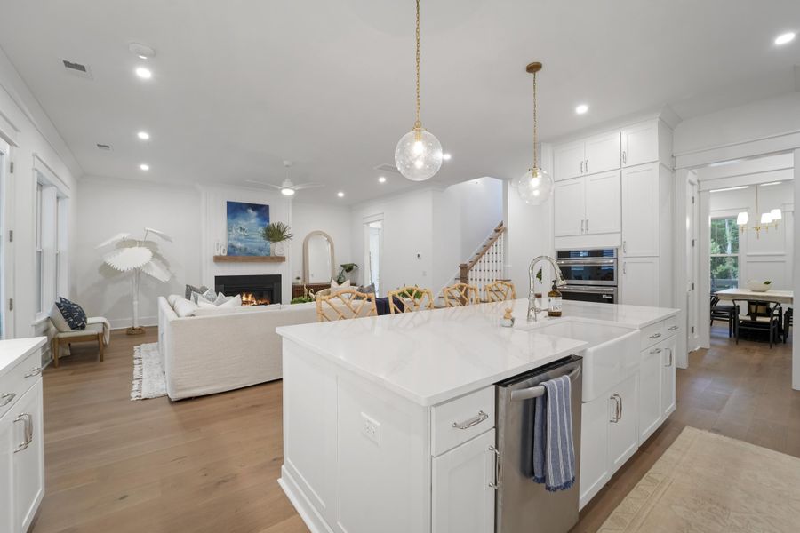 Furnished interior view inside a new home in , Hollywood (Image 20).