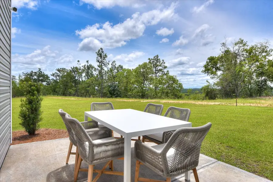 Rear Patio