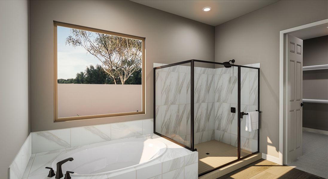 Representative furnished interior of a home built from the Iris Plan 60-1 by Tri Pointe Homes in Whispering Hills, Laveen (Image 10).