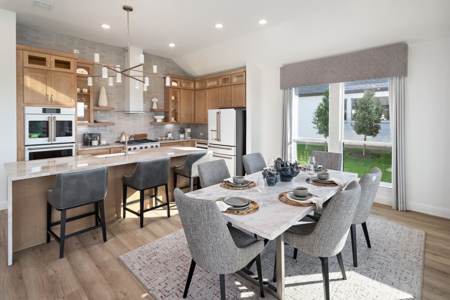 Representative furnished interior of a home built from the Jackson by UnionMain Homes in Cambridge Crossing, Celina (Image 13).