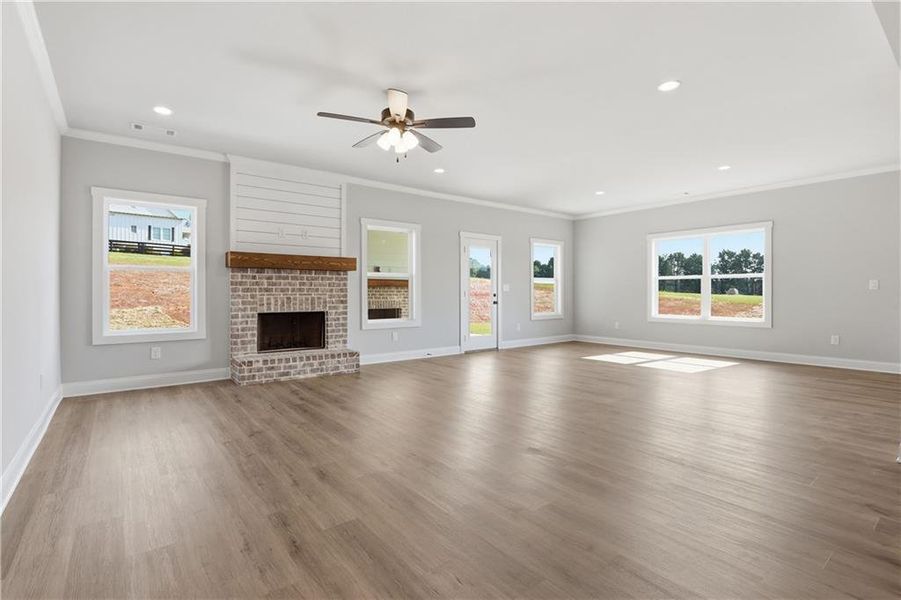 Spacious, unfurnished interior of a new home in , Monroe (Image 22). Spacious, unfurnished interior of a new home in , Monroe (Image 22).