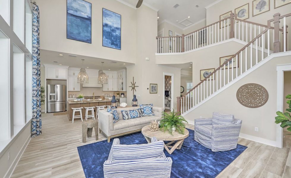 Furnished interior view inside a new home in Seven Pines, Jacksonville (Image 13).