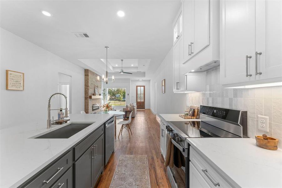 Furnished interior view inside a new home in , Glenn Heights (Image 14). Furnished interior view inside a new home in , Glenn Heights (Image 14).
