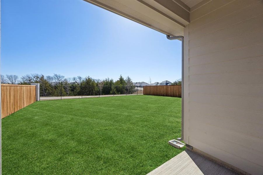 Exterior details and patio area of a home in Sicily, Princeton (Image 2).