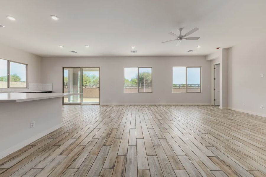 Spacious, unfurnished interior of a new home in Valencia at Granite Vista, Waddell (Image 18).