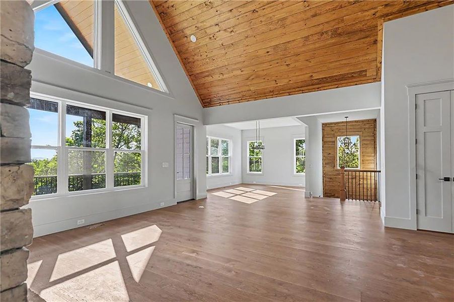 Spacious, unfurnished interior of a new home in , Morganton (Image 23). Spacious, unfurnished interior of a new home in , Morganton (Image 23).