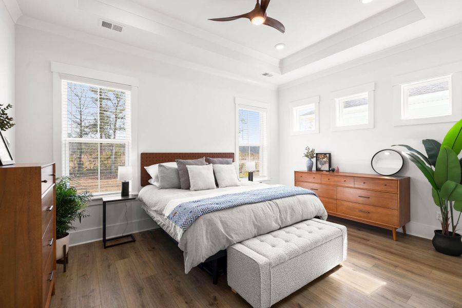 Furnished interior view inside a new home in , Summerville (Image 29).