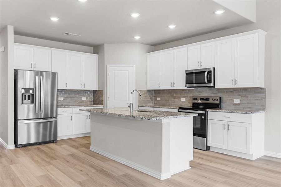 Furnished interior view inside a new home in Stratton Place, Greenville (Image 10).