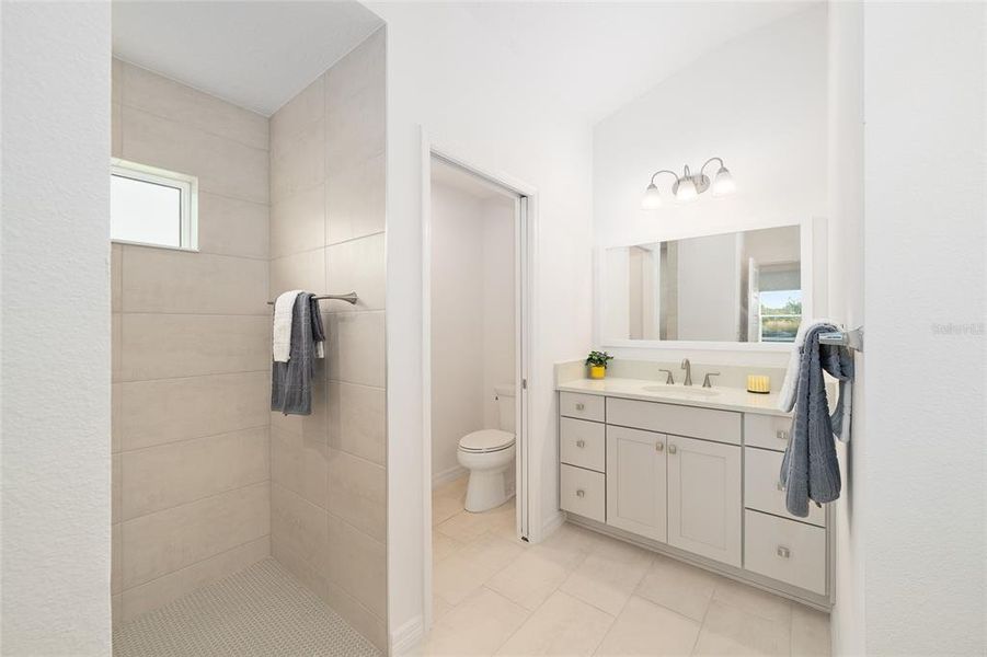 Furnished interior view inside a new home in , The Villages (Image 8).