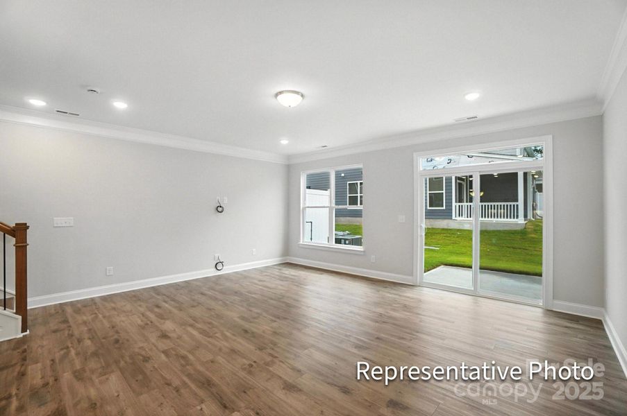 Spacious, unfurnished interior of a new home in Harrisburg Village Townhomes, Harrisburg (Image 27).