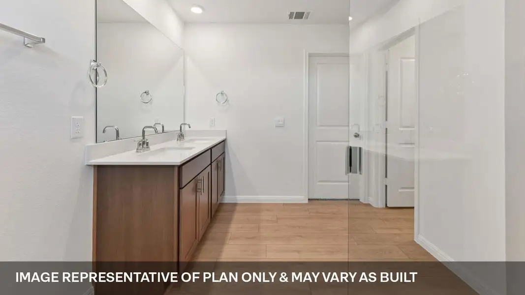 Furnished interior view inside a new home in Carillon, Manor (Image 5).