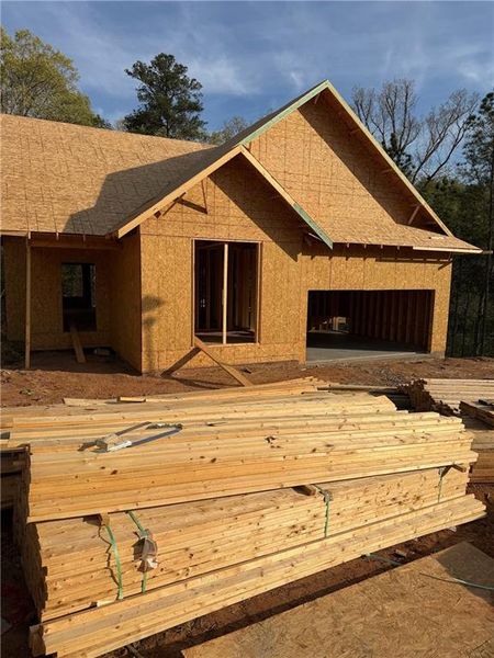 In-progress construction of a new home in , Douglasville, GA (Image 11).