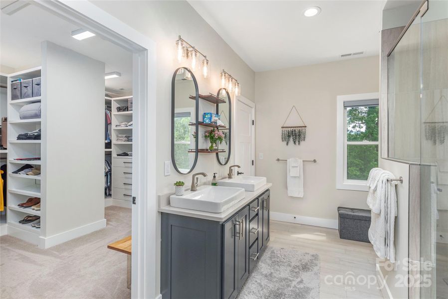 Furnished interior view inside a new home in , Candler (Image 15).
