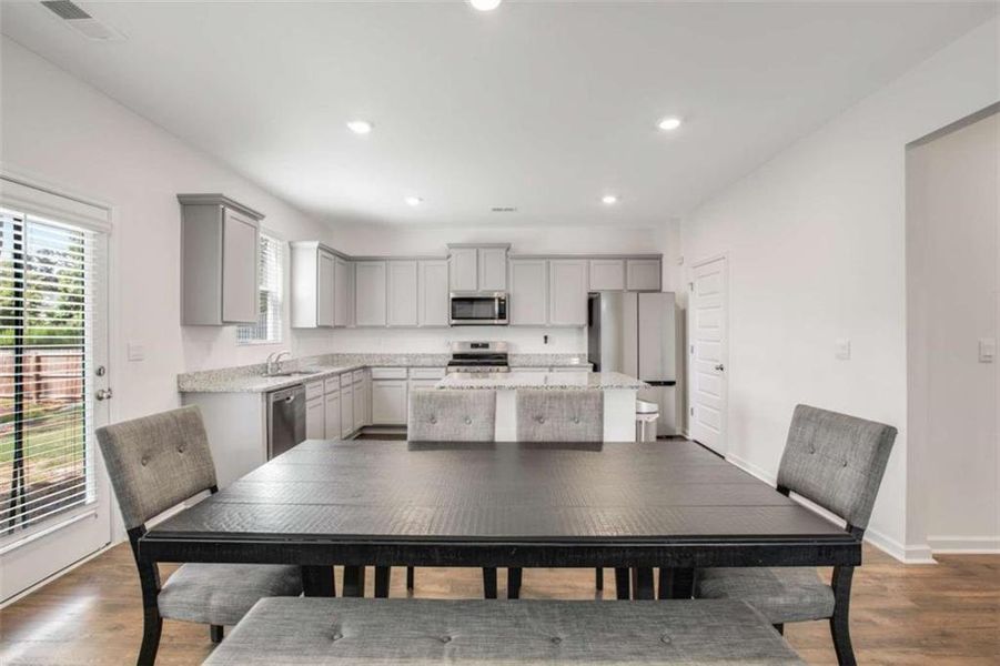 Furnished interior view inside a new home in Stillwater Springs, Dacula (Image 30). Furnished interior view inside a new home in Stillwater Springs, Dacula (Image 30).