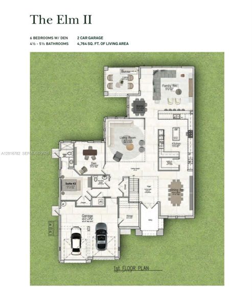 2D floor plan layout of this home in , Hollywood, FL (Image 3).